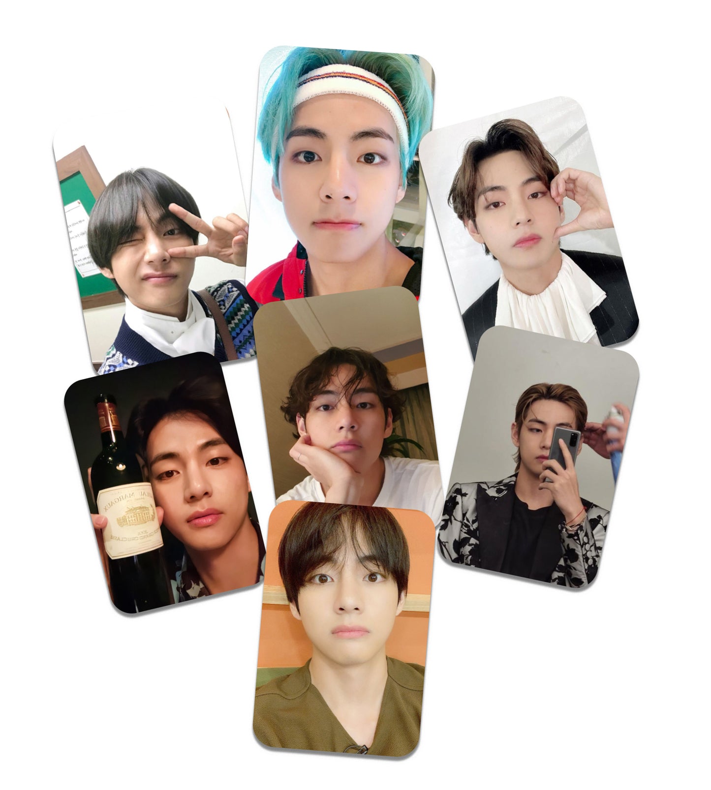 BTS Boyfriend 2.0 Photocards (Random) - Set of 7