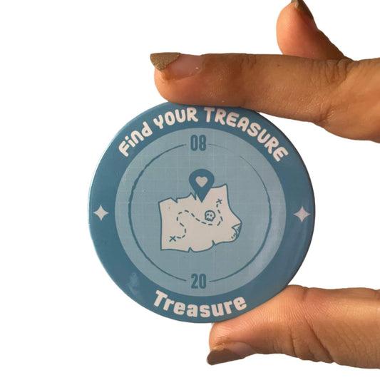 Treasure Badge + Fridge Magnet