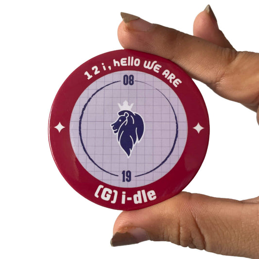 GIDLE Badge + Fridge Magnet