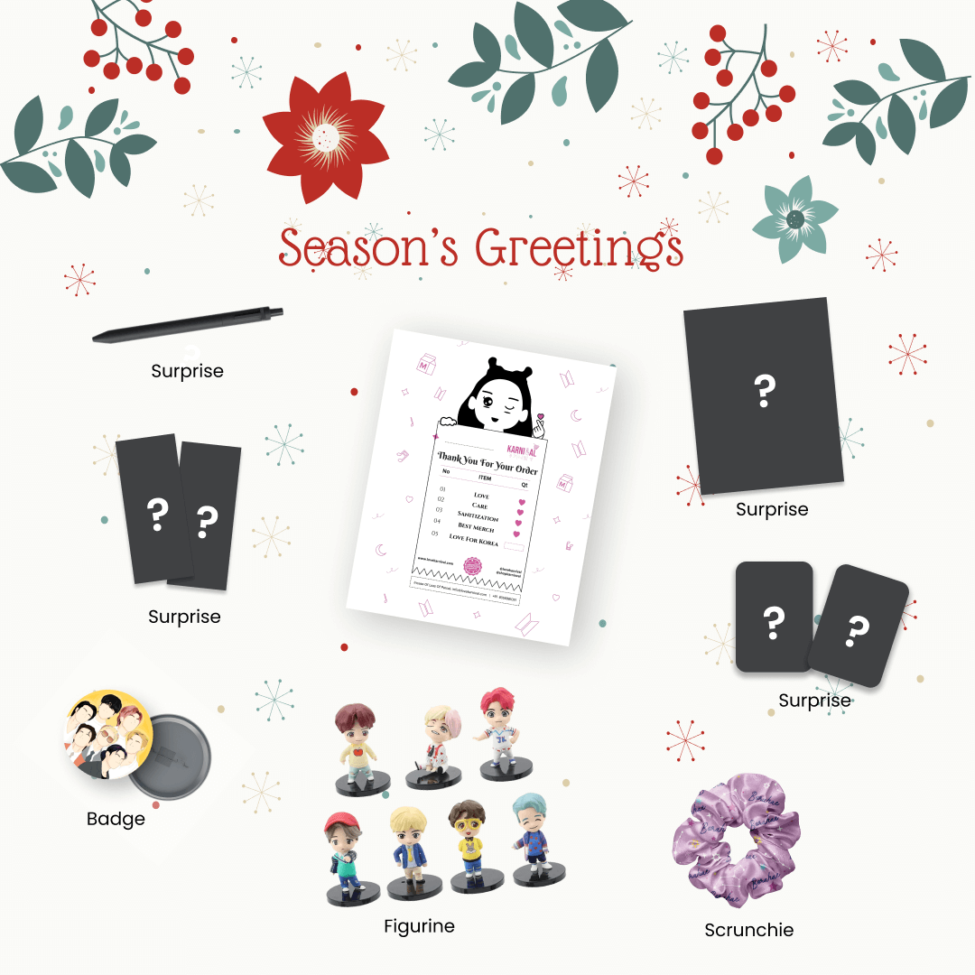 Shop BTS Christmas Advent Calendar Karnival lovekarnival