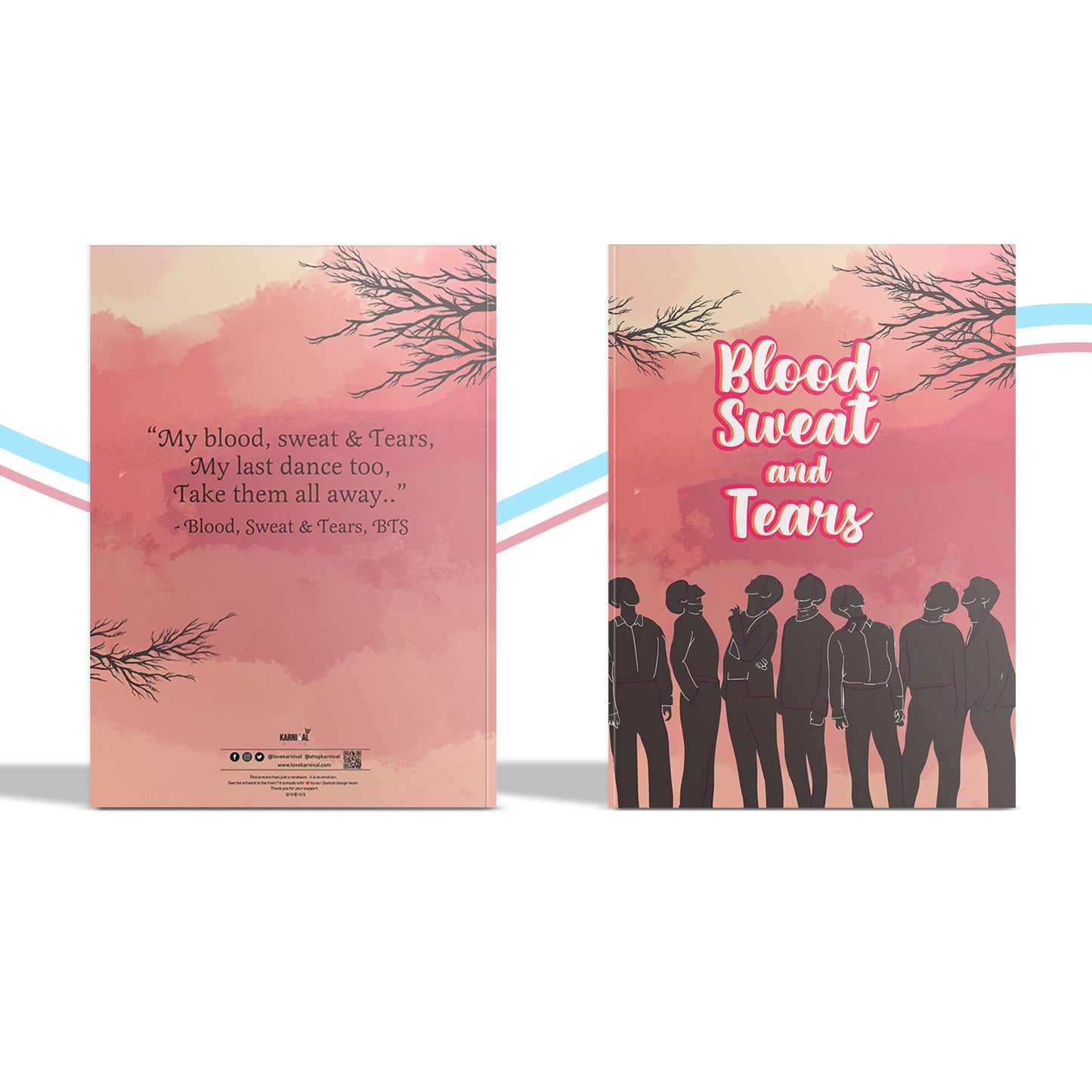BTS Blood Sweat And Tears Notebook