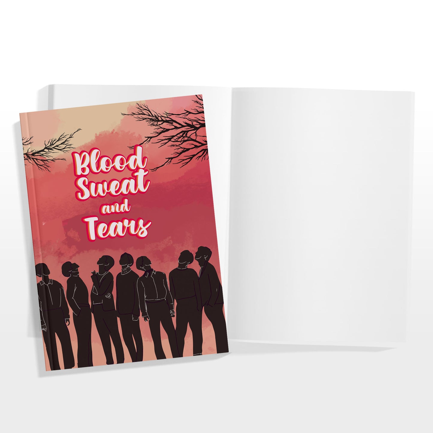 BTS Blood Sweat And Tears Notebook + FREE PEN