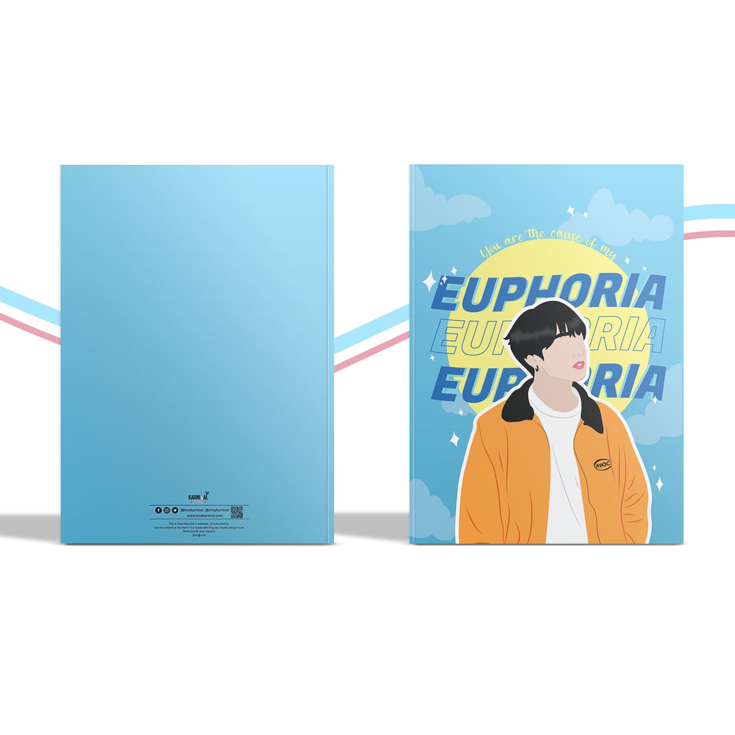 Jungkook BTS Euphoria Notebook