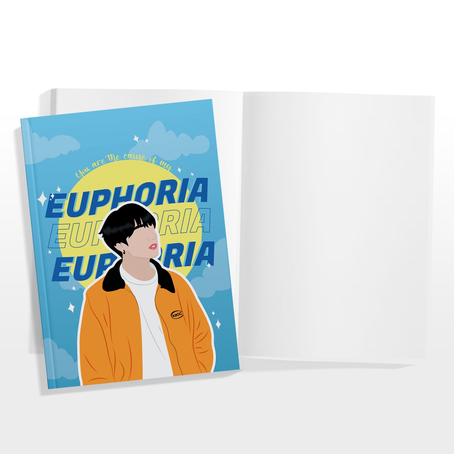 Jungkook BTS Euphoria Notebook
