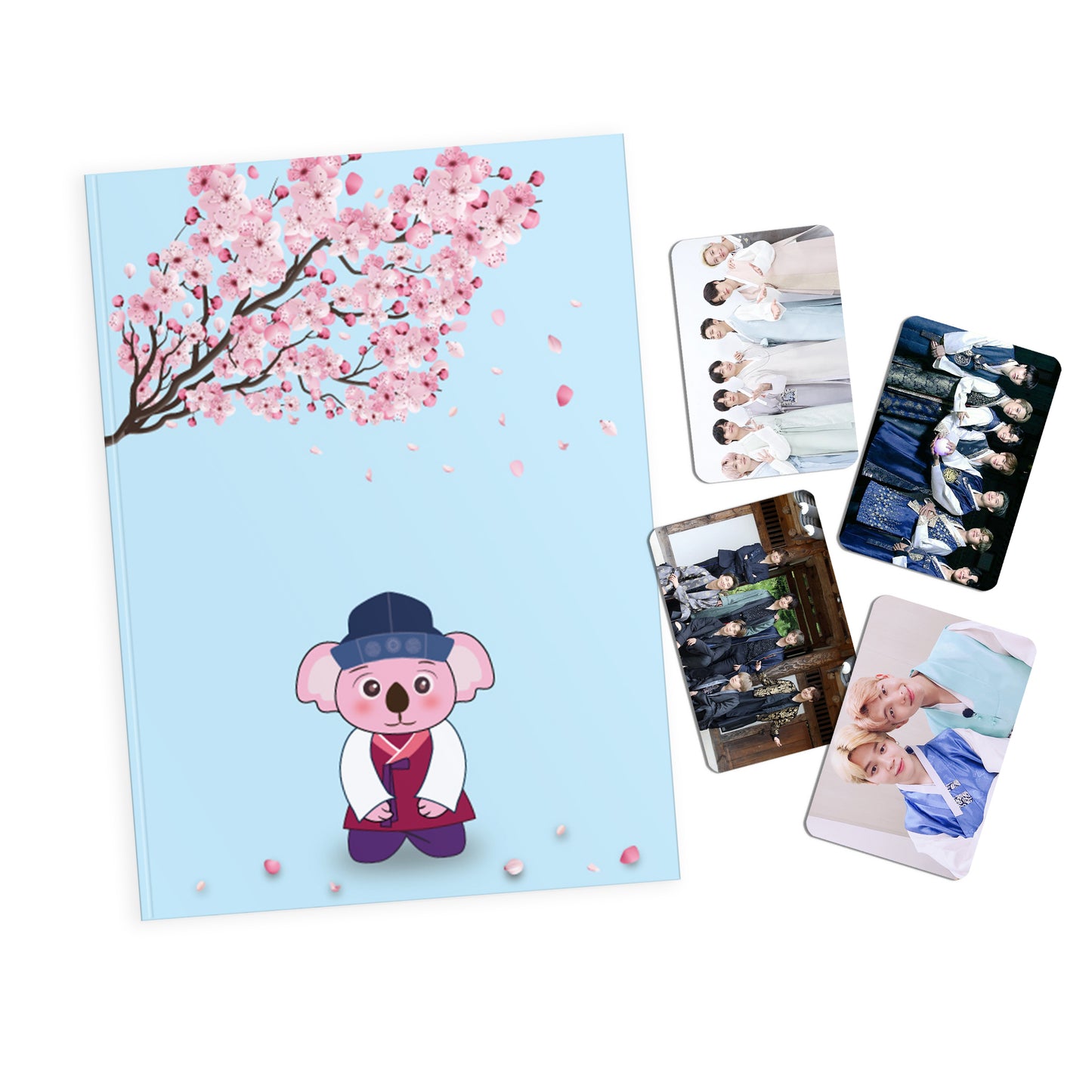 BTS x Kayola In A Korean Hanbok Notebook