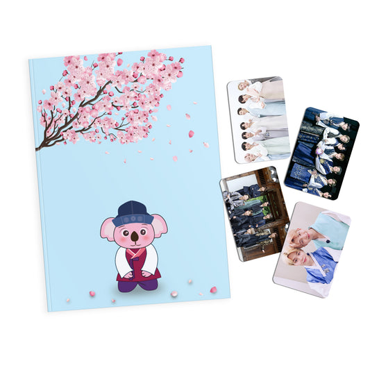 BTS x Kayola In A Korean Hanbok Notebook