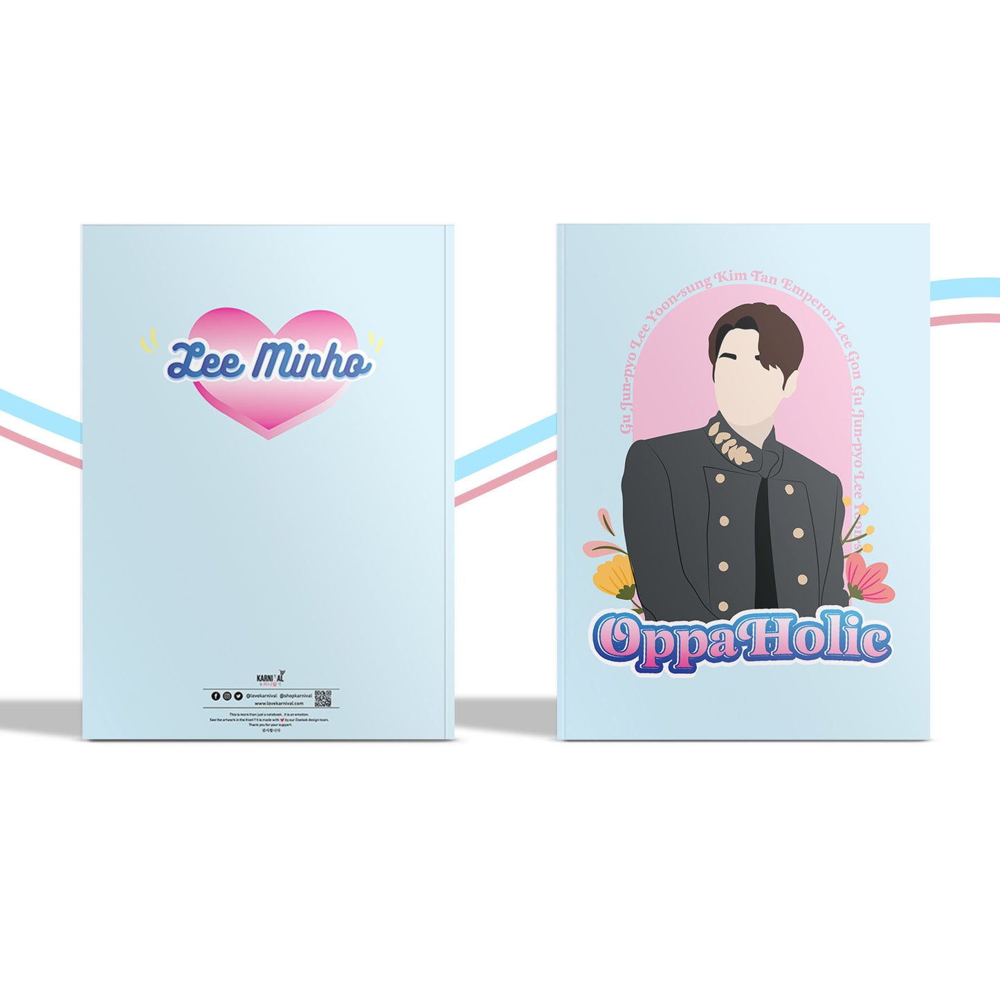 Lee Min Ho Oppaholic Notebook