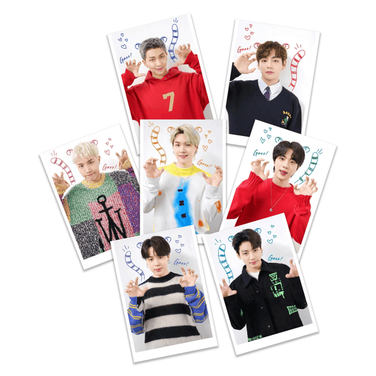 BTS Rawr Polaroid Pack- Set of 7