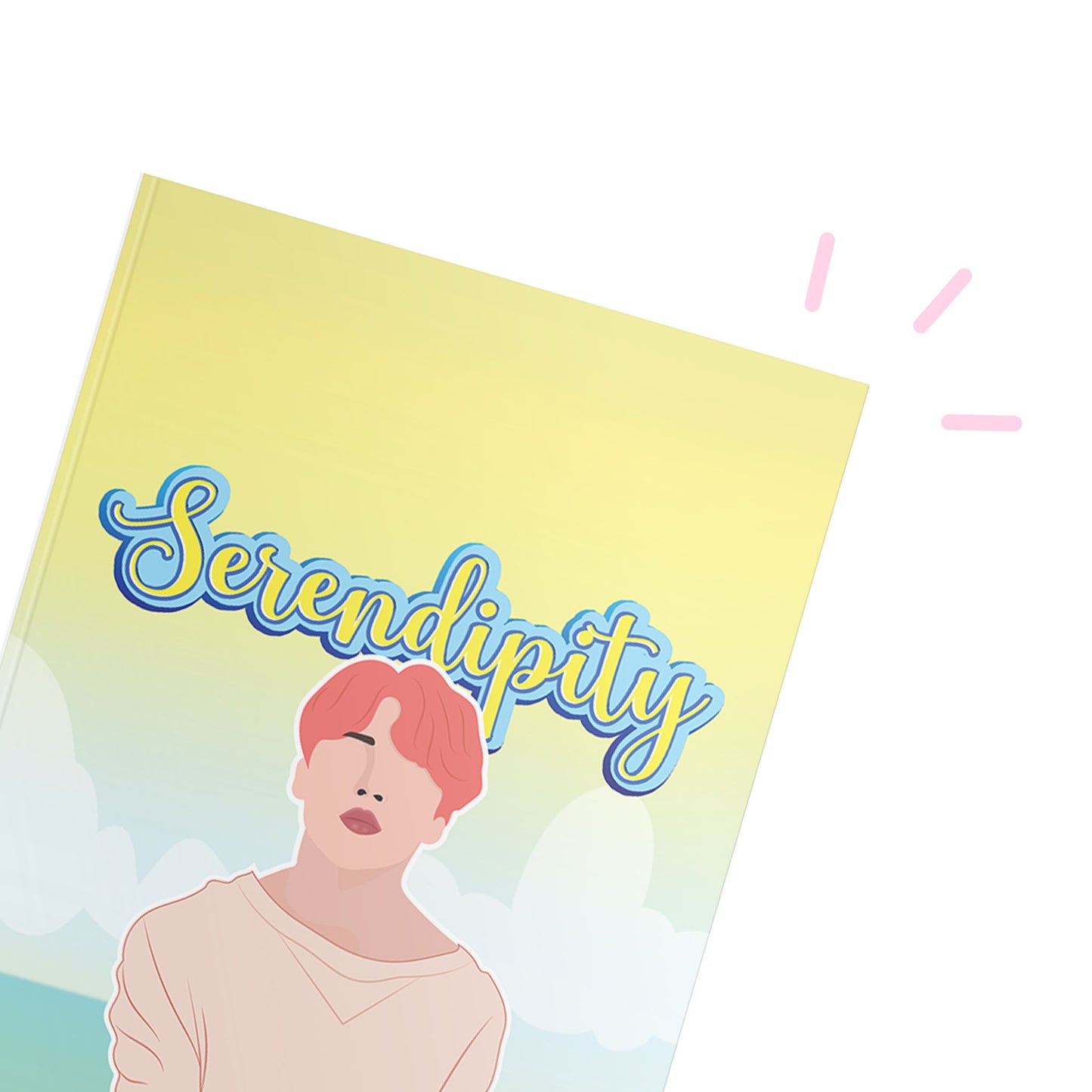 BTS Jimin Serendipity Notebook + FREE PEN