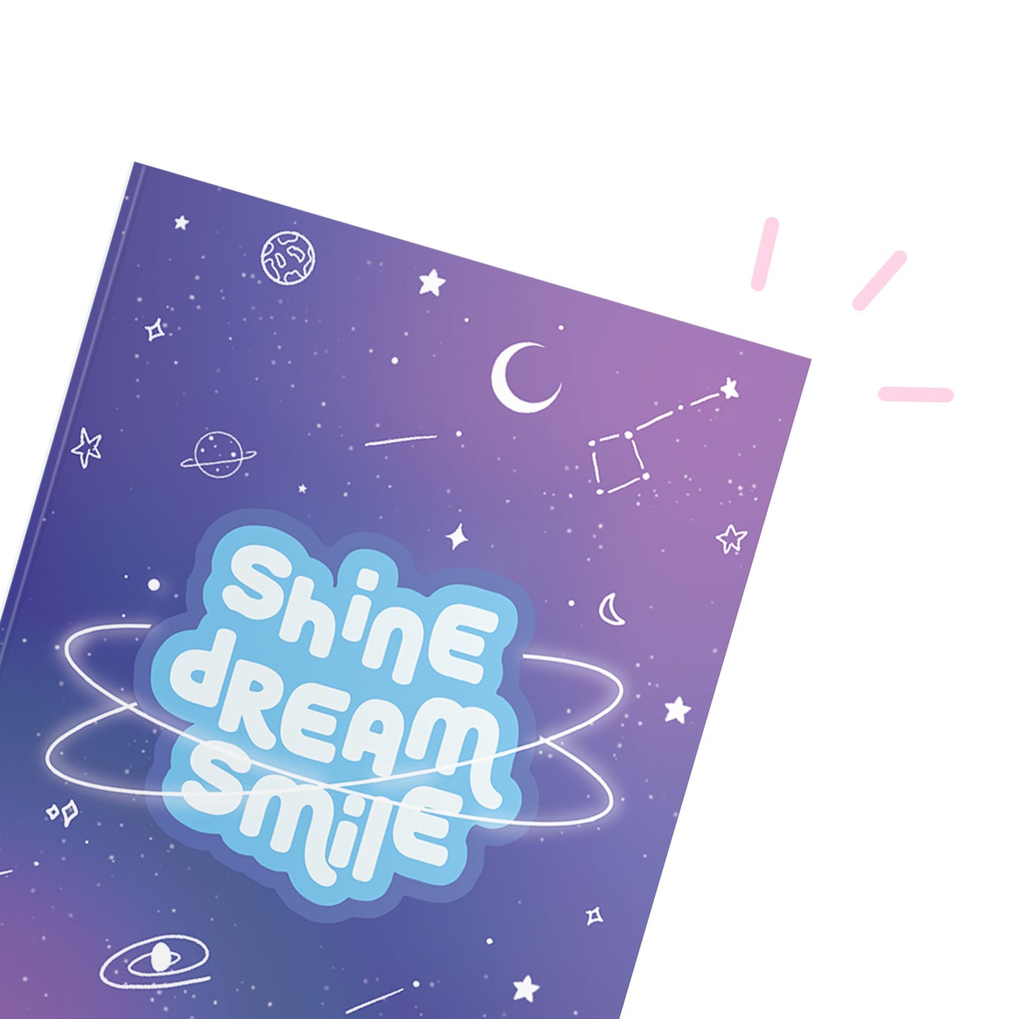BTS Shine Dream Smile Notebook