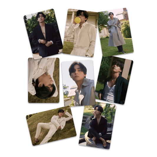 BTS Taehyung Vogue (ver.1) Photocards - Set of 8