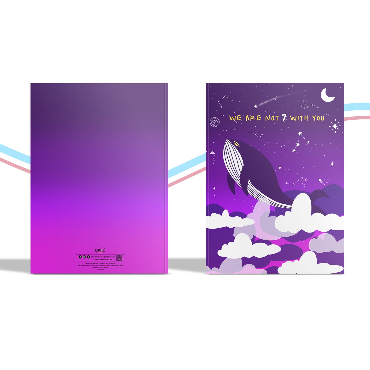 BTS Purple Whalien 52- We Are Bulletproof Eternal Notebook