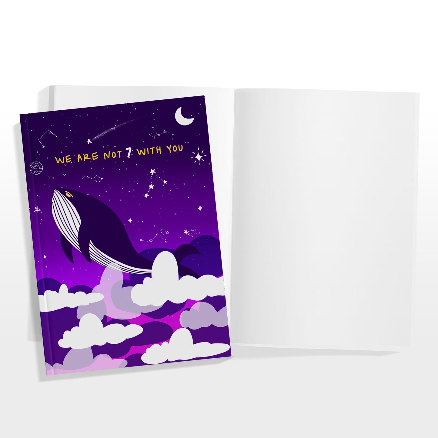 BTS Purple Whalien 52- We Are Bulletproof Eternal Notebook